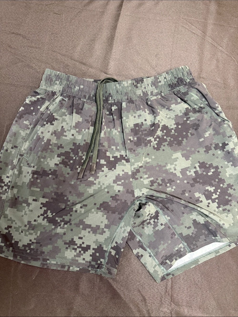 Barbell Apparel Digital Green Camo Maverick Shorts Mens XL AthleticTraining Gym